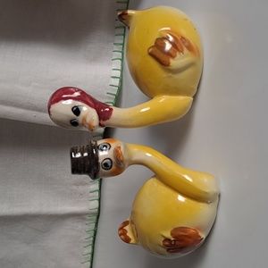 Vintage Goose Salt and Pepper Shakers